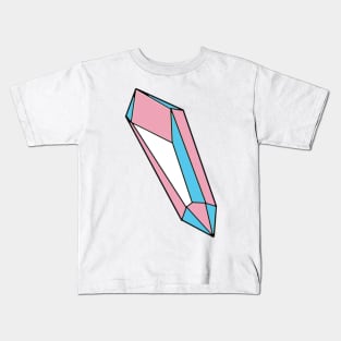 Crystal in Trans Pride Kids T-Shirt